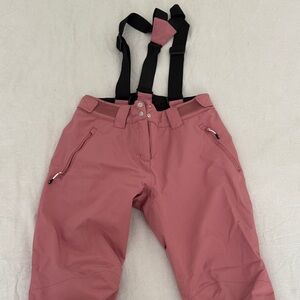 Dare2b Pink Women's Pants with Black Straps